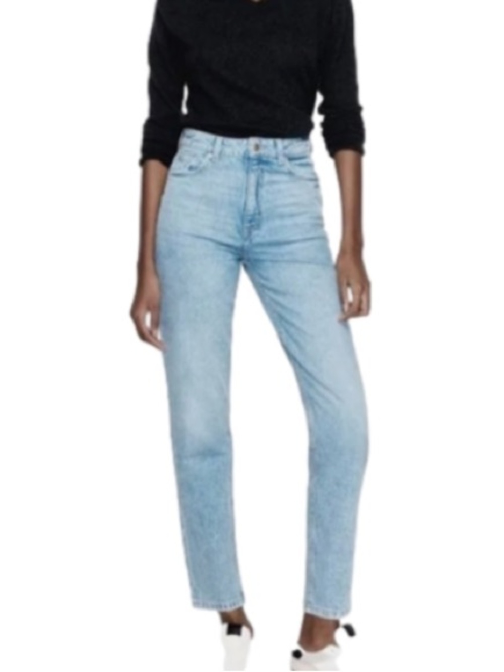 Zara light wash mid rise size 6 Skinny Jeans